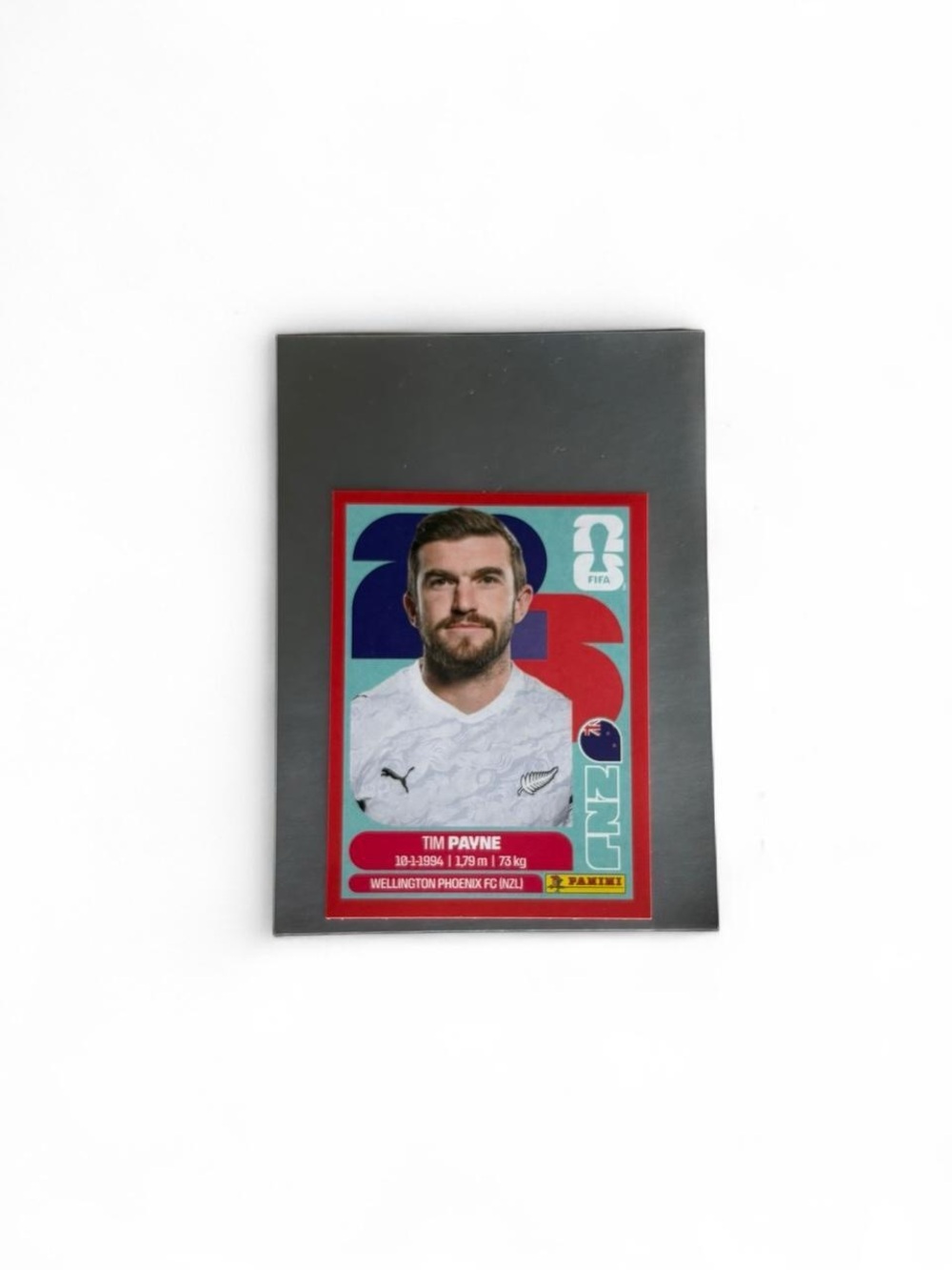 Panini Sticker Fifa World Cup 2026 Tim Payne Red Border NZL 6 Football Soccer